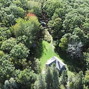 Farmhouse on the Bay Woods