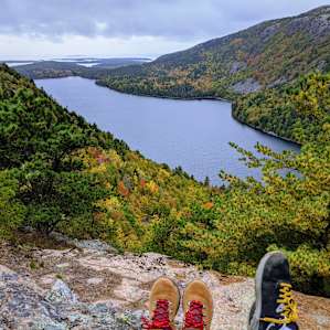 View from the South Bubble hike, about an hour drive away