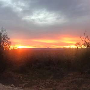 Sunset Campground on Ruin Road