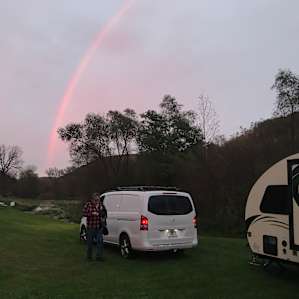 The perfect spot at the end of the rainbow!