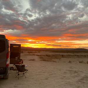 Spectacular sunset