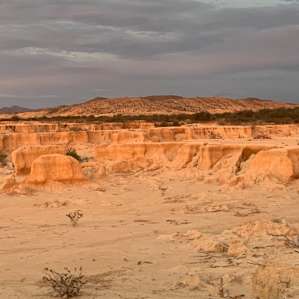 Fading light on the arroyos