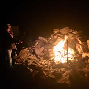 Great fire pit!
