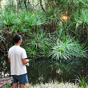Activity on site: fishing