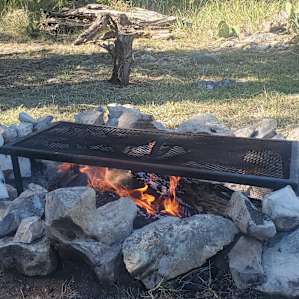 the great outdoor fire for cooking dinner