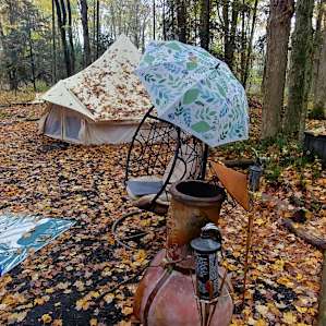 Making the best of the rain