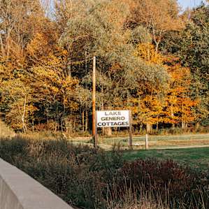 2nd entrance sign