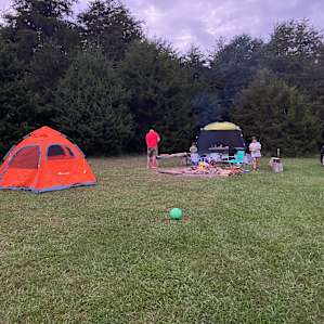 Original set up when we first got to site 5
