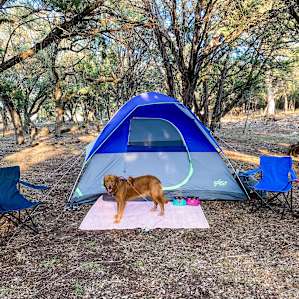 Secluded Tent Camping