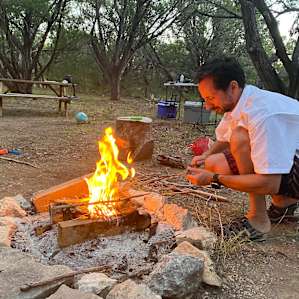 Secluded Tent Camping