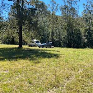 Camping at the Creek site