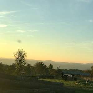 Sunset on another amazing day camping