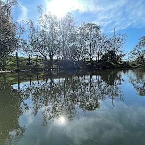 Should get some bream here once it stops flowing