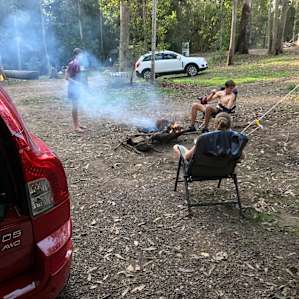 Plenty of fire wood and fire pits available