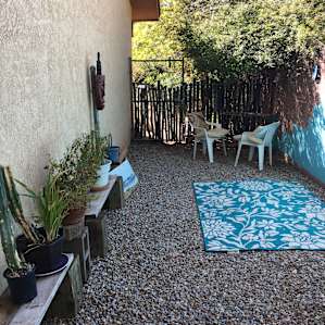 Peaceful sweet spot for a tent