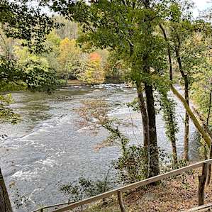 Looking the pathway to the River
