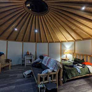 Off Grid Yurt Hurricane Moutain