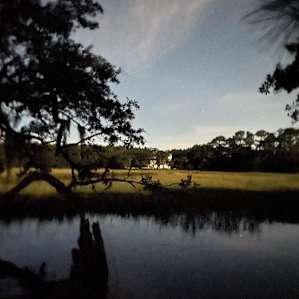 Evening over the marsh