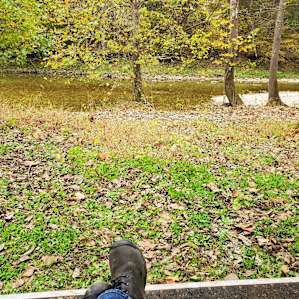 Beautiful view from our campsite!
