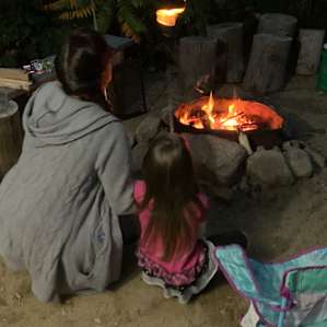 Fire ring was the perfect size at site #4