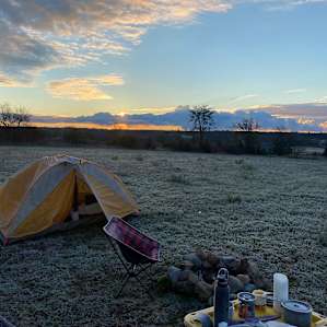 Sunrise in the lower field :)