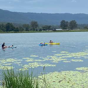 (1) Lake side swimming hole