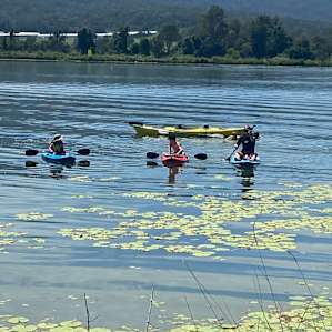 (1) Lake side swimming hole