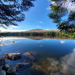 Gorgeous view on-site in the morning.