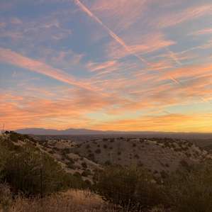Mesa top camping