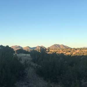 Mesa top camping