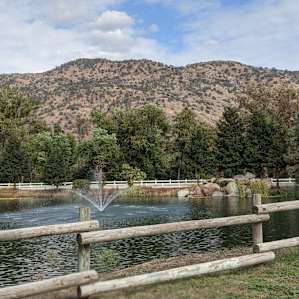 River and Mountains