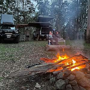 Simple camping, perfect way to unwind