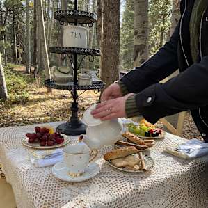 Romantic Forest Getaway
