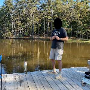 Some folks spent all fishing. We underestimated how big the gosh would be!