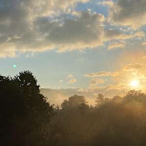 Gorgeous sunrises and sunsets