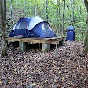 Creekside Tent Platform- Owl