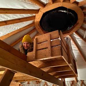 Little Green Yurt of Cedar Mountain