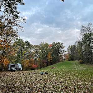 The far back campsite.