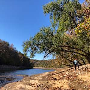 Campsite on the Caney RV Site
