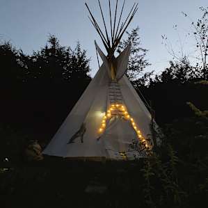 The Tipi at Apothecary Gardens NY