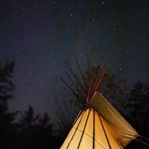 The Tipi at Apothecary Gardens NY