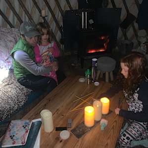 Crow's Nest Yurt near Camel's Hump