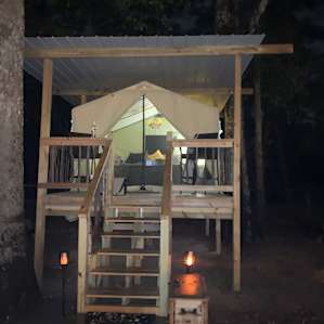 River Island Glamping Tents