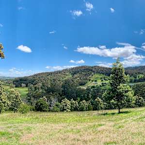 Love seat viewing area.