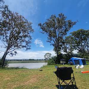 Old boat ramp camp-site