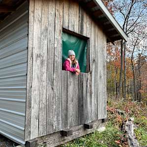 This is a tiny cabin