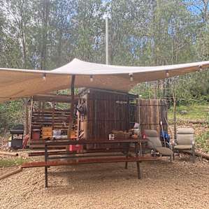 Private Glamping Site Toilet+Shower