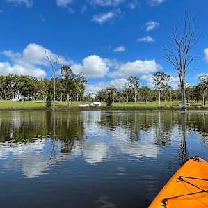 Beautiful dam - enjoyed the morning paddle!
