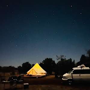 Grand Canyon Glampin 70s Tent
