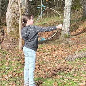 We made a play bow and went on a hunt!